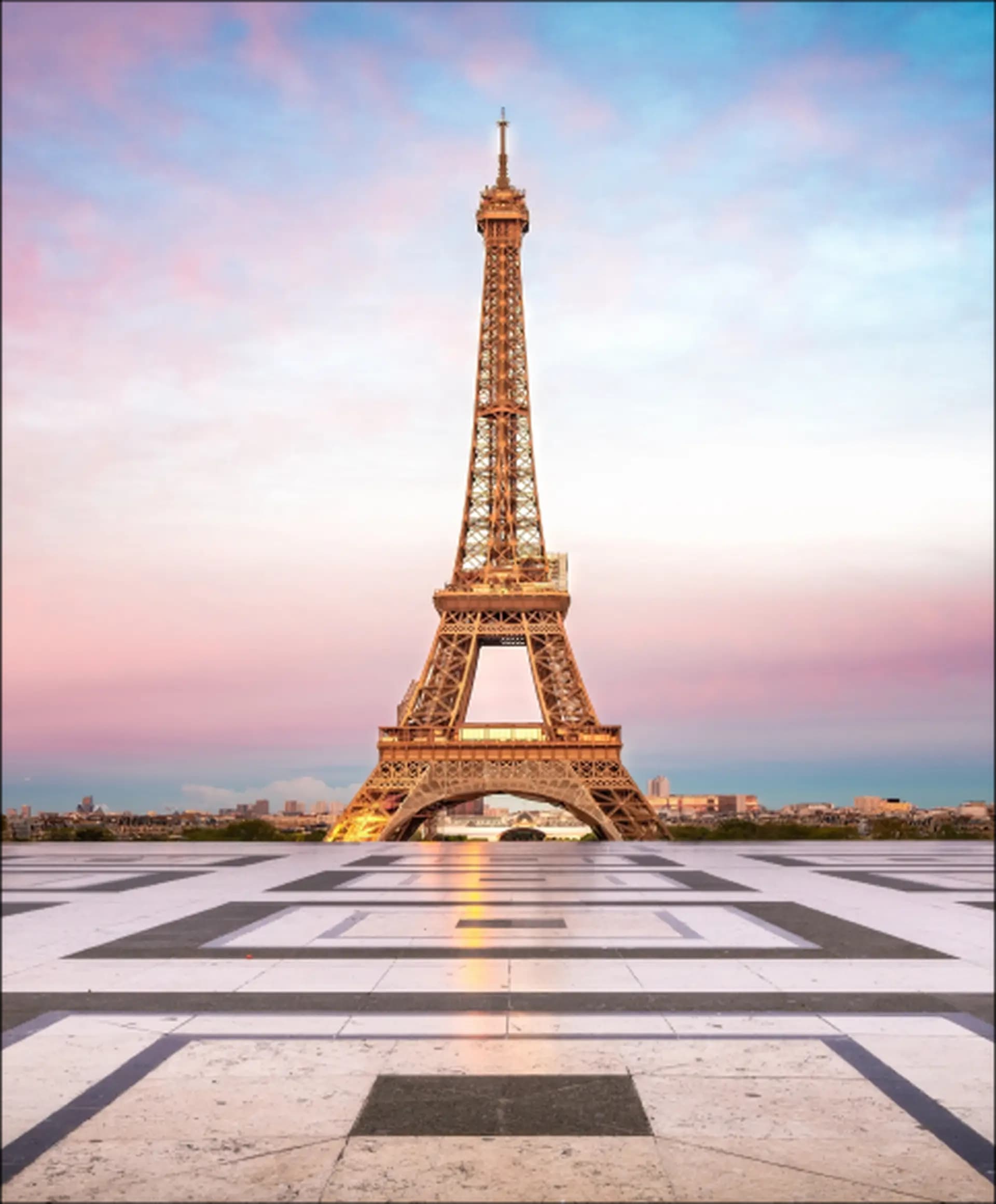The Eiffel Tower in Paris