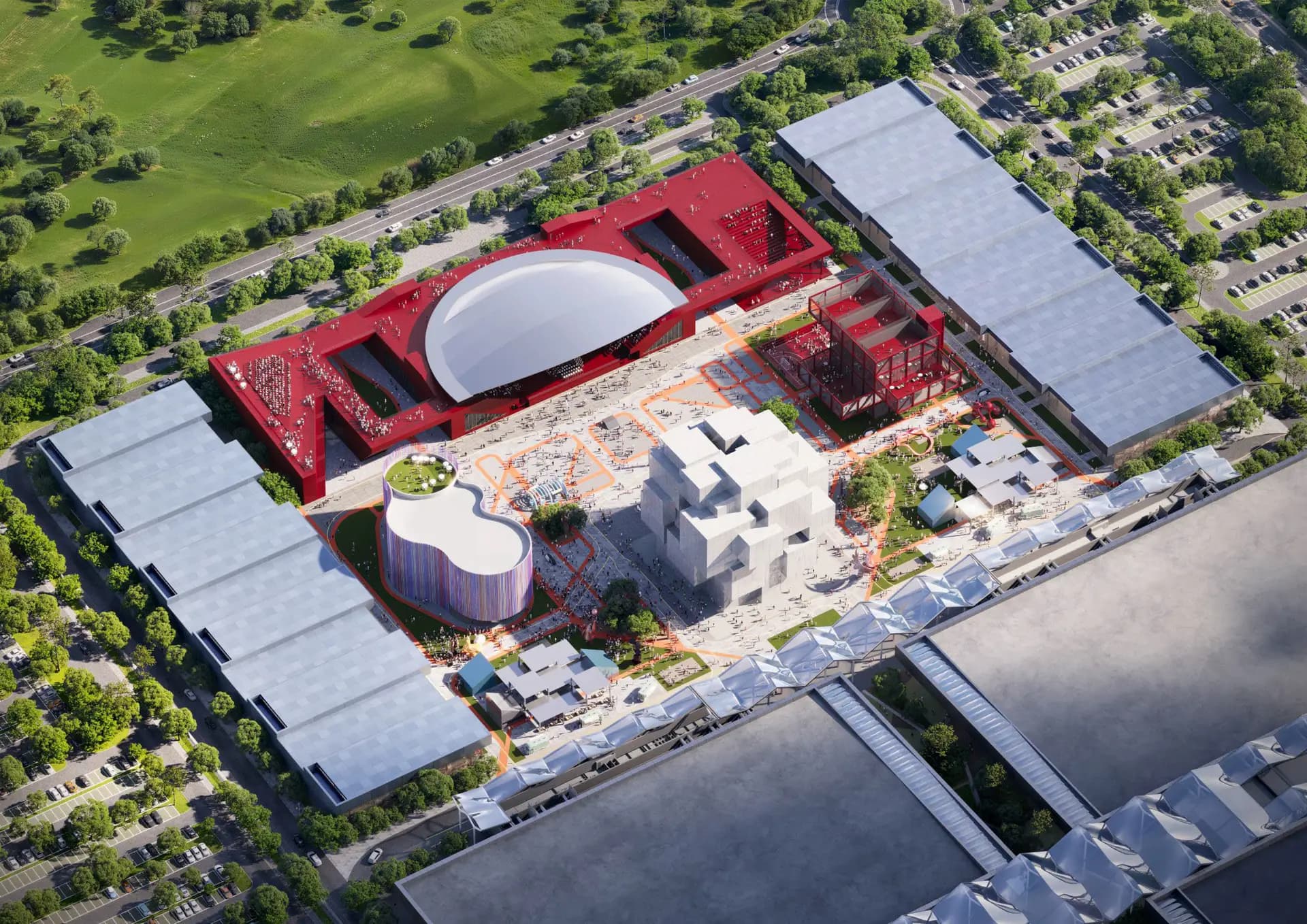 Expo 2027 Belgrade site