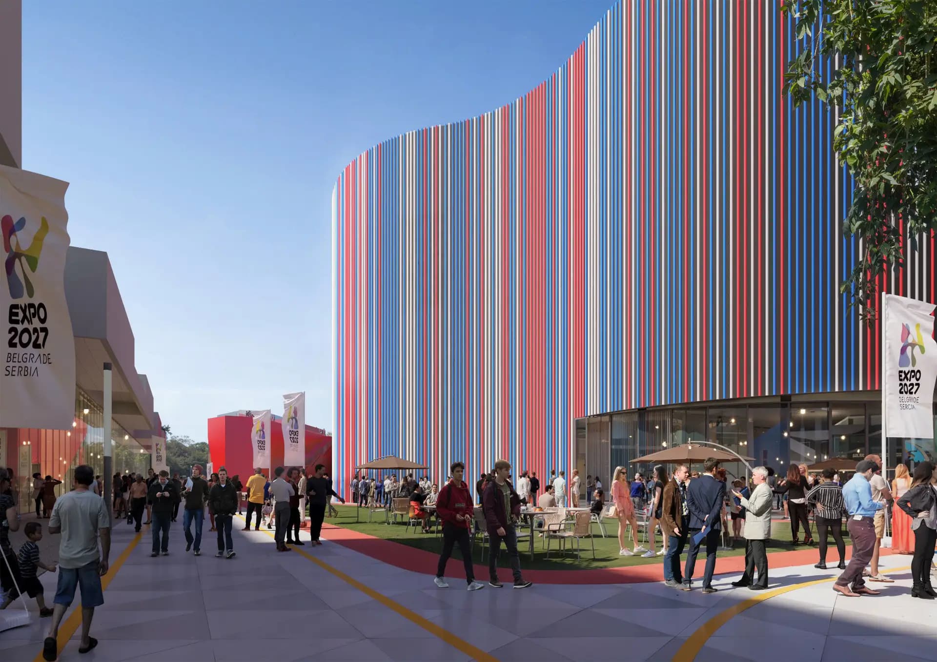 Expo 2027 Belgrade pavilion