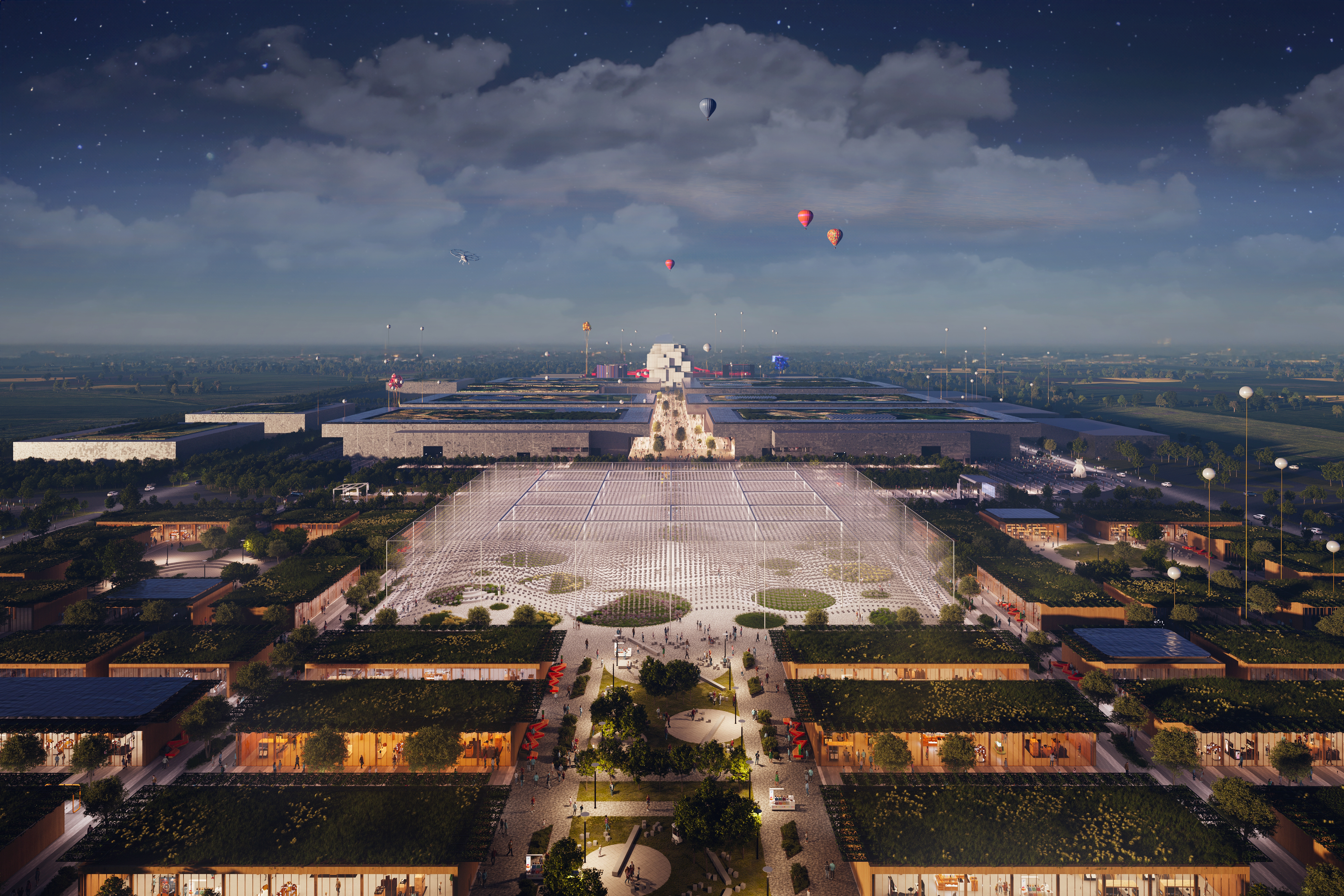 Young people at the EXPO 2027 Belgrade site